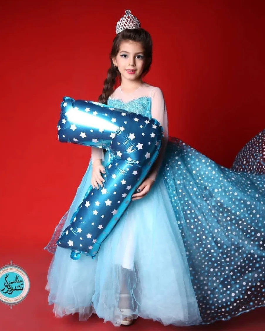 لباس السا وانا بلند شنل دار
